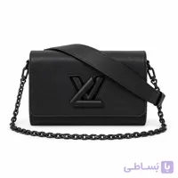 کیف وارداتی دوشی مجلسی زنانه لویی ویتون (Louis Vuitton) مدل Twist با قفل چرخشی لوکس _ V کیف