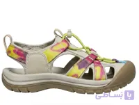 صندل طبیعت‌گردی دخترانه/بچگانه کین (Keen) مدل Whisper با طرح ابروبادی رنگارنگ (