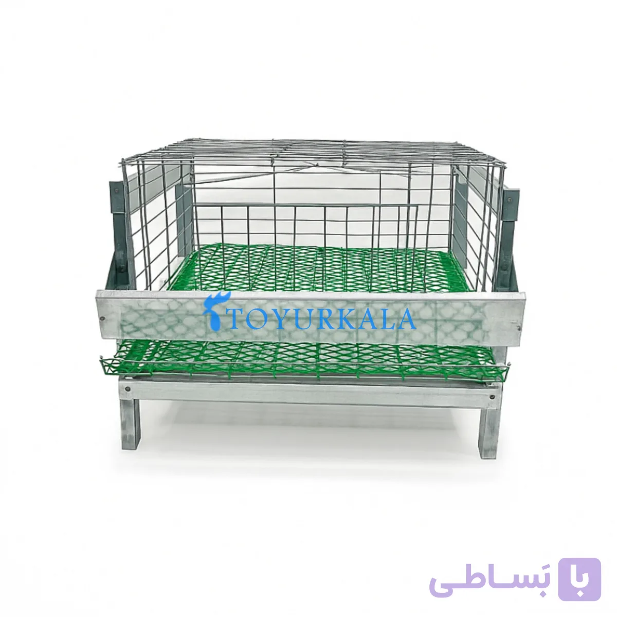 قفس بلدرچین تخمگذار 1 طبقه مینی