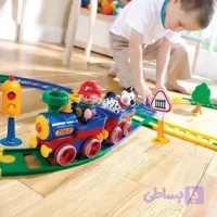 اسباب بازی قطار بازی با ریل و علائم تولو tolo کد