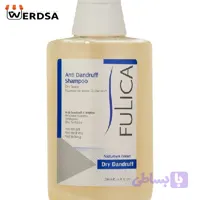 شامپو ضد شوره فولیکا مخصوص موهای خشک حجم 200 میلی لیتر fulica 200 ml