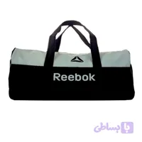 ساک ورزشی مشکی سفید Reebok مدل 1165