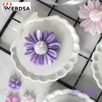 شات شمع سنگ مصنوعی شمع بابونه
