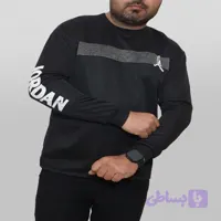 تیشرت مشکی آستین بلند جردن مدل 1329