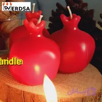 شمع انار درخشش قرمز شب یلدای شما