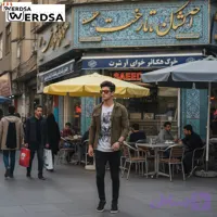 عینک آفتابی مردانه لنز زرد نارنجی براق VONZIPPER کد 1544A