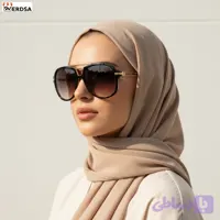 عینک آفتابی مارک جیکوبز مدل مشکی طلایی با لنز دودی گرادینت کد 1477