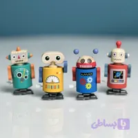 اسباب بازی چوبی ربات کوکی کد BZ 06 D