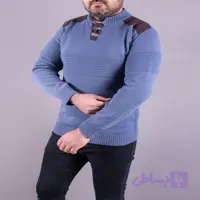 بافت مردانه آبی مدل 1303