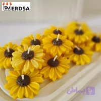 شمع بابونه رایحه آرامش در رنگ‌های چشم‌نواز