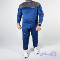 ست تیشرت شلوار آبی طوسی Fendi مدل 1422