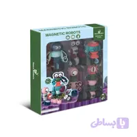 اسباب بازی مگنتی مدل ربات 5 عددی کد P 326 A