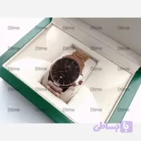 ساعت الکس مارتین رزگلد صفحه مشکی 7115 تک مردانه
