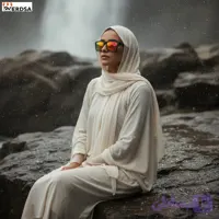 عینک آفتابی اسپرت لنز آینه‌ای نارنجی قرمز کد 1584 سه تا بخر سه تا ببر