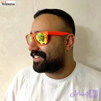 عینک ترند آفتابی شیشه نارنجی براق کد 1402