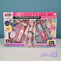 اسباب بازی ست بافت مو 24 تکه کد MBK378