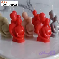 شمع آغوش عشق نماد صمیمیت در نور نوود