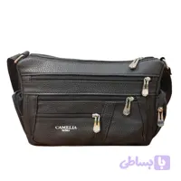 کیف زنانه رودوشی مشکی Camelia مدل 1254