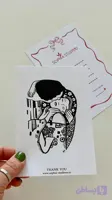 کارت پستال بوسه