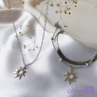 نیم ست خورشید مینیمال استیل
