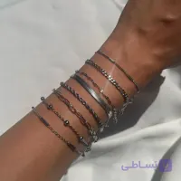 کالکشن دستبند ساده استیل