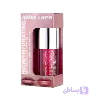 لیپ گلاس شاین دار حجم دهنده لب برند میس لارا Miss lara