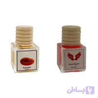 خوشبوکننده خودرو مدل کارامل و اژدهای قرمز حجم 10 میلی لیتر مجموعه 2 عددی (کد SOHSH)