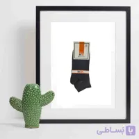جوراب مردانه نیم ساق پنبه ای بیکتا Bicta طرح لاکوست Locost