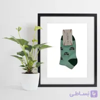 جوراب دخترانه مچی Nopak دورنگ