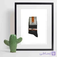 جوراب مردانه نیم ساق پنبه ای بیکتا Bicta طرح پوما Poma