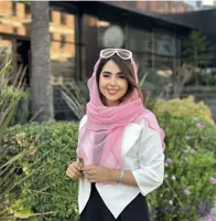 شال صورتی کنفی توری مدل عروسکی