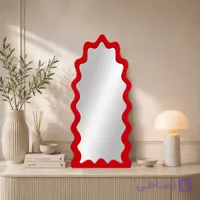 آینه کنسول چوبی الف مدل کاج