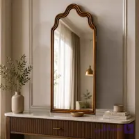 آینه کنسول چوبی الف مدل گیلدا