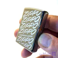 فندک زیپو لاکچری لوگوی ZIPPO مدل 29631 کلکسیونی آیس