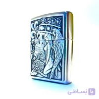 فندک زیپو اصل فرشته و اسکلت مدل 49442 ZIPPO Skull and Angel