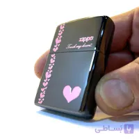 فندک زیپو اصل قلب من کاستوم ژاپن استیل آیس ZIPPO MY HEART