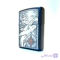 فندک زیپو اصل کوسه و کشتی کد 48120 ZIPPO Ship Shark Emblem