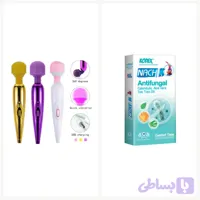 پک 2 محصولی ماساژور شارژی کوچک سیلیکونی … + کاندوم کدکس مدل Antifungal ب… | جفتینو
