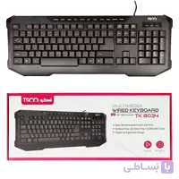 کیبورد سیمی تسکو مدل TK 8034