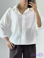 شومیز پری آستین سه ربع