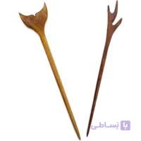 گیره مو زنانه مدل کانزاشی بسته 2 عددی 20 سانتی