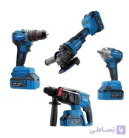 )اقساط(کیت شارژی ویوارکس مدل VR2404-BCK مجموعه 4 عددی با باتری ۲۴ ولت