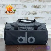 ساک باشگاهی ورزشی جاکفشی دار طرح alo زیپ کج