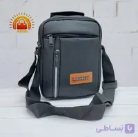 کیف دوشی برزنتی مردانه اسپورت تیکه چرم DELSEY سایز متوسط