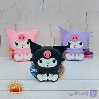 کیف سیلیکونی بچگانه دخترانه طرح کرومی نشسته وارداتی