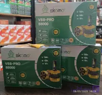 هدلایت لنزو -  LENZO V88 Pro Skomo 60W CSP | | کنباس دار | فن خنک‌کننده | - همراه با یک جفت  سکن رایگان