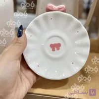 نعلبکی دالبر 12سانت پاپیون صورتی