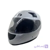 کلاه فک دار فول فیس سفید(Pk-Al-150)