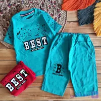 تیشرت شلوارک بچگانه اسپرت best کد 1050