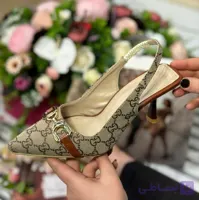 صندل گوچی پاشنه دار شیک مجلسی زنانه کفش پاشنه بلند استلتو لودشکا ( 698 )